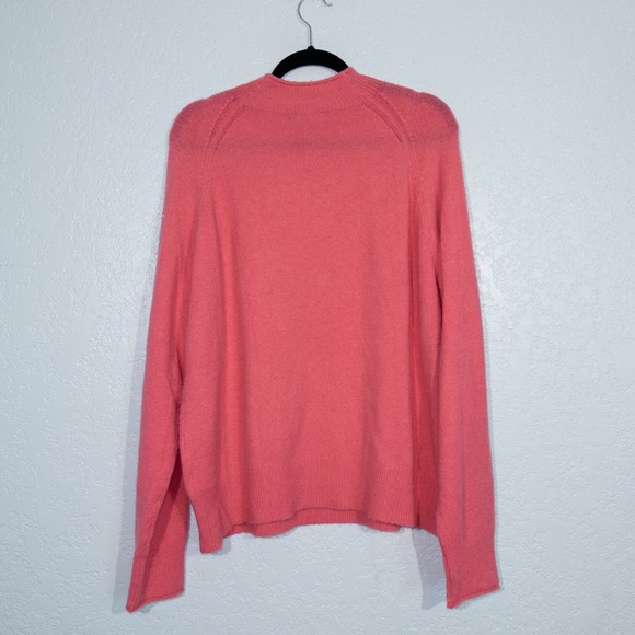 J. Crew Petunia‎ Pink Super Soft Yarn Rollneck Sweater Size Large - Picture 7 of 7